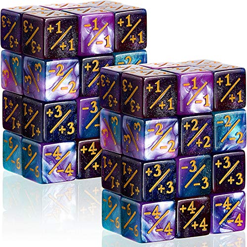 48 Stücke Würfel Zähler Zeichen Würfel D6 Würfel Loyalität Würfel mit Aufbewahrung Beuteln Kompatibel mit MTG, CCG, Kartenspiel Zubehör, 2 Arten 48 Stücke Würfel Zähler Zeichen Würfel D6 Würfel Loyalität Würfel mit Aufbewahrung Beuteln Kompatibel mit MTG, CCG, Kartenspiel Zubehör, 2 Arten von Sumind