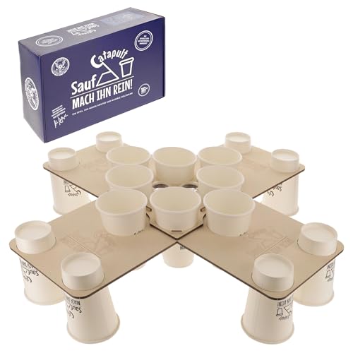 Summerfield Saufkatapult, das offizielle Spiel der Party Nationalmannschaft, Trinkspiel für Kinder, Erwachsene und Familien, Lila Summerfield Saufkatapult, das offizielle Spiel der Party Nationalmannschaft, Trinkspiel für Kinder, Erwachsene und Familien, Lila von Summerfield