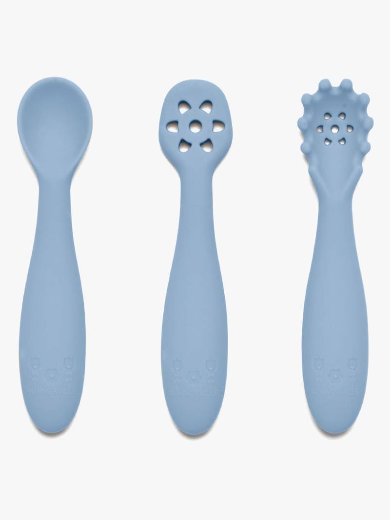 Summerville Anfänger-Löffel Silikon, Stone Blue Summerville Anfänger-Löffel Silikon, Stone Blue von Summerville