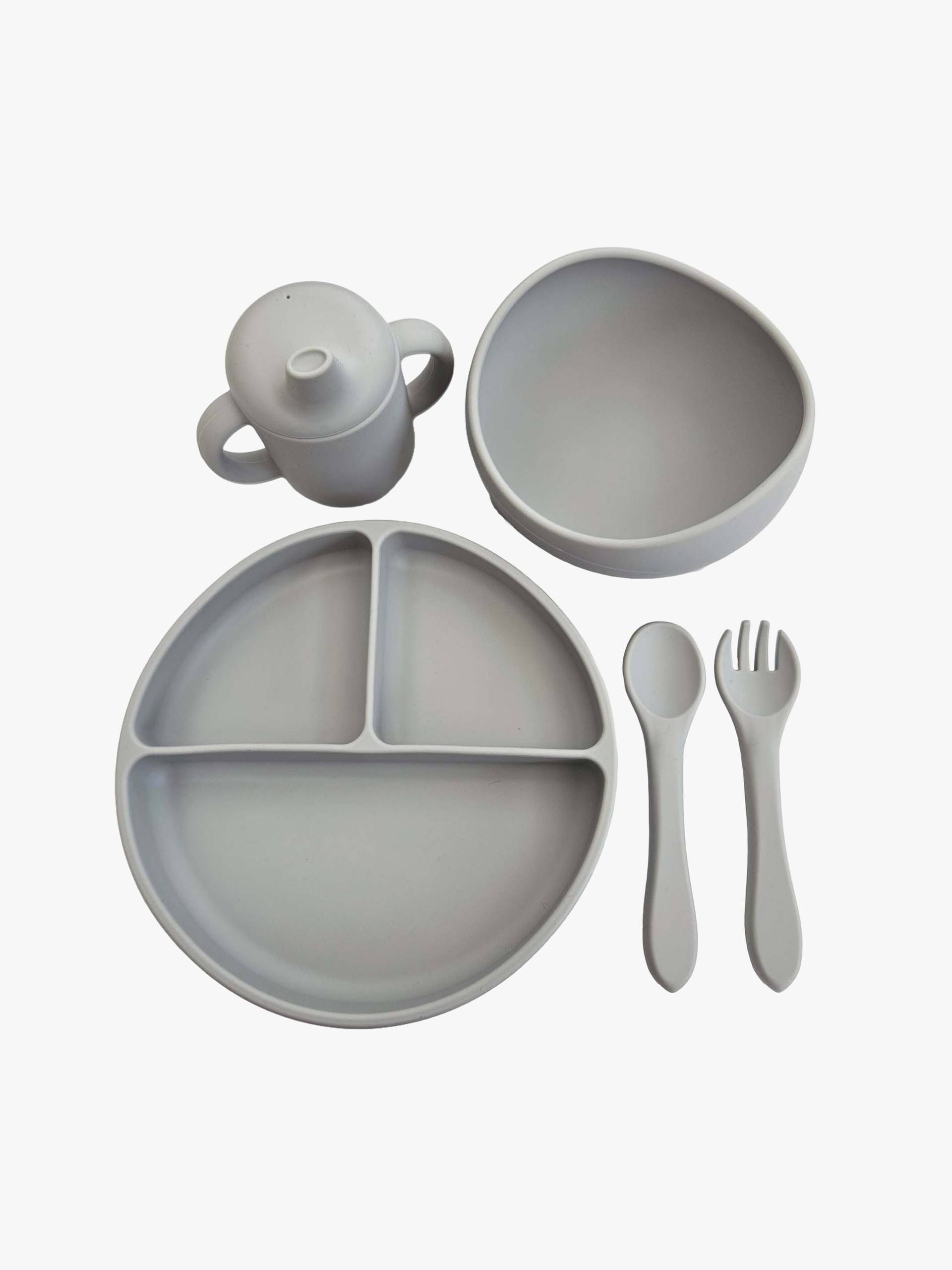 Summerville Geschirr-Set 5 Teile, Silver Grey Summerville Geschirr-Set 5 Teile, Silver Grey von Summerville