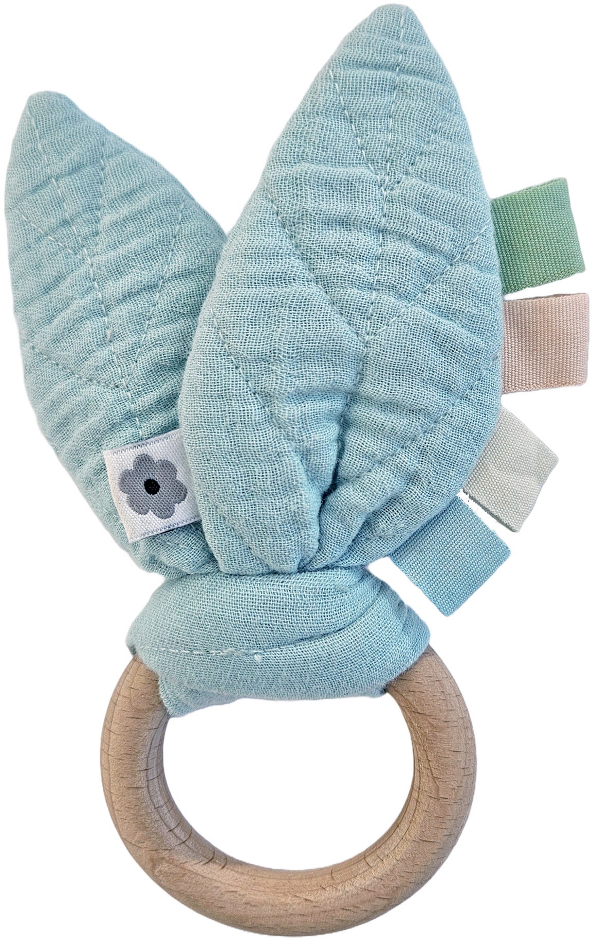 Summerville Organic Aktivitätsspielzeug Raschelndes Blatt, Ice Blue, Babyspielzeug Summerville Organic Aktivitätsspielzeug Raschelndes Blatt, Ice Blue, Babyspielzeug von Summerville