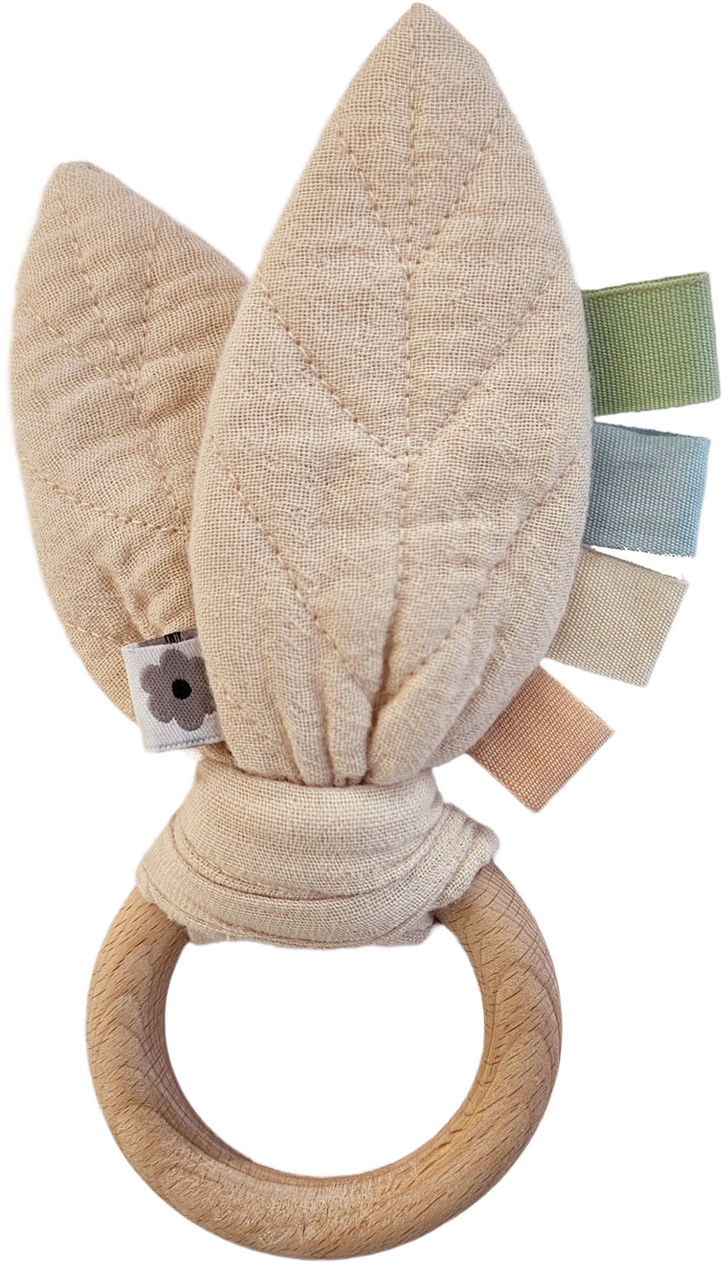 Summerville Organic Aktivitätsspielzeug Raschelndes Blatt, Sandshell, Babyspielzeug Summerville Organic Aktivitätsspielzeug Raschelndes Blatt, Sandshell, Babyspielzeug von Summerville