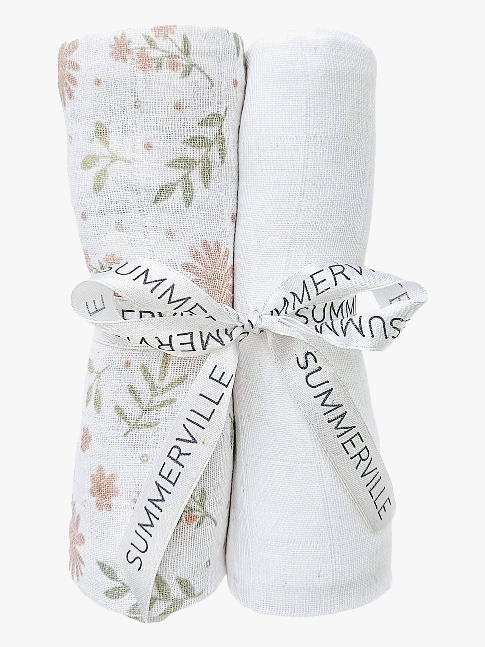 Summerville Organic Musselintuch 2er-Pack Öko, Blossom Summerville Organic Musselintuch 2er-Pack Öko, Blossom von Summerville