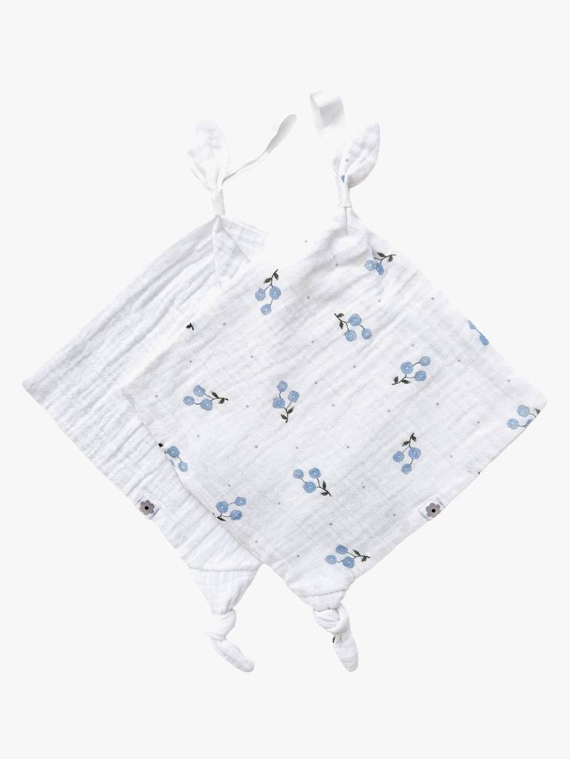 Summerville Organic Schmusetuch 2er-Pack Öko, Bluebell Summerville Organic Schmusetuch 2er-Pack Öko, Bluebell von Summerville