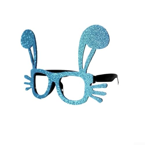 Sumsoctober Lustige und kreative bunte Hasenohr-Brille, perfekt als Requisiten für jede Osterfeier (lila) von Sumsoctober