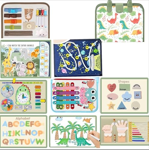 Busy Board Englisch, Montessori Spielzeug Ab 1 Jahr, Spielzeug Ab 1 Jahr, Quiet Book Mit Bauernhof Thema, Reisespiele Kinder Ab 3, Sensorik Spielzeug, Geschenk Spielzeug Ab 1 2 3 4 Jahre Mädchen Junge Busy Board Englisch, Montessori Spielzeug Ab 1 Jahr, Spielzeug Ab 1 Jahr, Quiet Book Mit Bauernhof Thema, Reisespiele Kinder Ab 3, Sensorik Spielzeug, Geschenk Spielzeug Ab 1 2 3 4 Jahre Mädchen Junge von Sumtoco