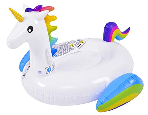 Jilong-37450 Schwimmendes Einhorn, aufblasbar, 16920388642993, Weiß Jilong-37450 Schwimmendes Einhorn, aufblasbar, 16920388642993, Weiß von Sun Club