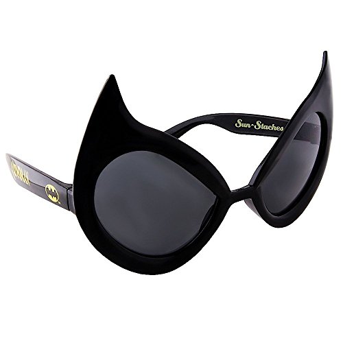 Sun-Staches Catwoman Glasses Standard, Katzenauge, Kostümbrille, Brille, Retro, Schwarz, Superheld, Catwoman Sun-Staches Catwoman Glasses Standard, Katzenauge, Kostümbrille, Brille, Retro, Schwarz, Superheld, Catwoman von Sun-Staches