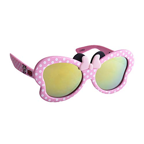 Sun-Staches Offiziell lizenzierte Disney Minnie Maus rosa und weiß gepunktete Lil' Charaktere Kinder-Sonnenbrille Instant-Kostüm Kinder-Sonnenbrille UV400 Sun-Staches Offiziell lizenzierte Disney Minnie Maus rosa und weiß gepunktete Lil' Charaktere Kinder-Sonnenbrille Instant-Kostüm Kinder-Sonnenbrille UV400 von Sun-Staches