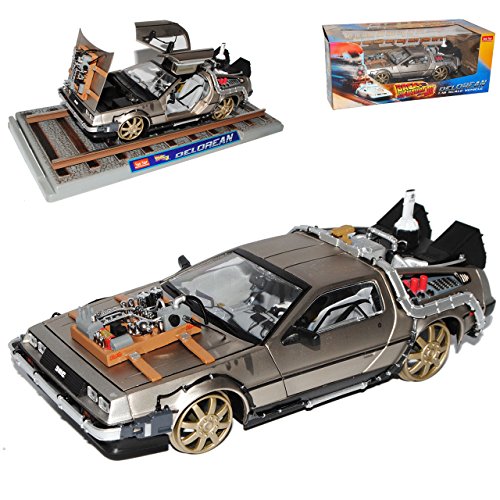 Sun Star de Lorean Delorean ZurÜck in Die Zukunft Back to Future 1/18 Sunstar Modellauto Modell Auto von Sun Star