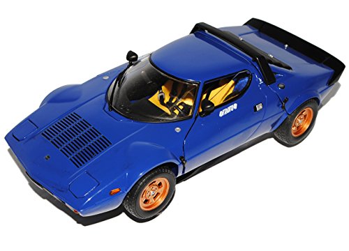 Sun Star Lancia Stratos Stradale Blau 1/18 Modell Auto von Sun Star