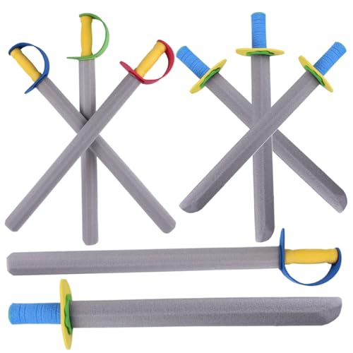 8-teiliges Schaumstoffschwert und -messer, 20, 9 x 1, 8 Zoll, EVA-Schaumstoff-Spielzeugschwert und -messer, weiche Waffen, Schaumstoffschwerter zum Rollenspiel für Kinder für Geburtstagsfeieraktivi 8-teiliges Schaumstoffschwert und -messer, 20, 9 x 1, 8 Zoll, EVA-Schaumstoff-Spielzeugschwert und -messer, weiche Waffen, Schaumstoffschwerter zum Rollenspiel für Kinder für Geburtstagsfeieraktivi von SunaOmni