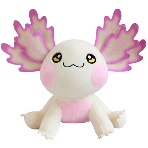 Axolotl-Plüschtier, 26, 9 cm, Axolotl-Stofftier, weiche -Puppe, Baumwollplüschkissen, süßes -Spielzeug, Geschenke für Jungen und Mädchen, weiß-blaues -Plüschtier Axolotl-Plüschtier, 26, 9 cm, Axolotl-Stofftier, weiche -Puppe, Baumwollplüschkissen, süßes -Spielzeug, Geschenke für Jungen und Mädchen, weiß-blaues -Plüschtier von SunaOmni