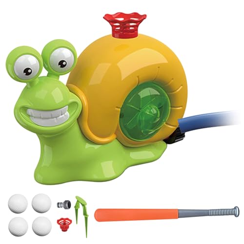 Baseball-Wasserspielzeug, 1 Set, süße Schnecke, lustiger Wassersprinkler für Kinder mit Ball und Schläger, Sommerkühlung, Kleinkind-Outdoor-Spielzeug für Garten, Rasen, Hof, Baseball-Spielzeug, W Baseball-Wasserspielzeug, 1 Set, süße Schnecke, lustiger Wassersprinkler für Kinder mit Ball und Schläger, Sommerkühlung, Kleinkind-Outdoor-Spielzeug für Garten, Rasen, Hof, Baseball-Spielzeug, W von SunaOmni