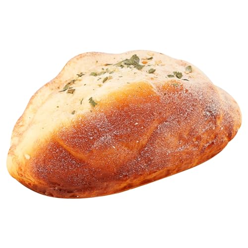 Gefälschtes Brot, 6, 5 Zoll, künstliche Lebensmittel, PU, künstliche Lebensmittel zur Ausstellung, künstliches Brot, realistischer Brotlaib, Rollenspiel-Requisite, Lebensmittelfotografie-Requisite von SunaOmni