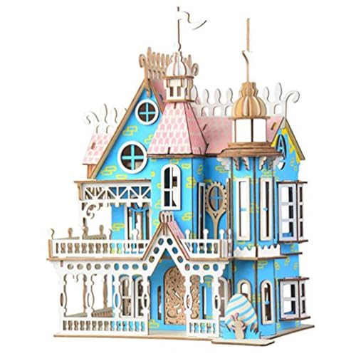 Puppenhaus-Bausatz aus Holz, 3D-Miniaturhaus-Bausatz, DIY-Traum-Puppenhaus-, 6, 8 x 7, 9 x 10, 9 Zoll, interaktiver Mini-Hausbausatz für Weihnachtsfeier-Halloween-Dekor, Miniatur-Hausbausatz Puppenhaus-Bausatz aus Holz, 3D-Miniaturhaus-Bausatz, DIY-Traum-Puppenhaus-, 6, 8 x 7, 9 x 10, 9 Zoll, interaktiver Mini-Hausbausatz für Weihnachtsfeier-Halloween-Dekor, Miniatur-Hausbausatz von SunaOmni