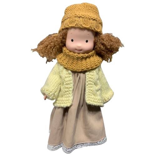 Stoffpuppe, 9, 5 Zoll, weiche Cartoon-Stoffpuppen für Mädchen mit Strampler, kleine entzückende Babypuppen für Mädchen als Weihnachts-, Geburtstags- und Taufgeschenk, Stil 2, Babypuppen für Mädche Stoffpuppe, 9, 5 Zoll, weiche Cartoon-Stoffpuppen für Mädchen mit Strampler, kleine entzückende Babypuppen für Mädchen als Weihnachts-, Geburtstags- und Taufgeschenk, Stil 2, Babypuppen für Mädche von SunaOmni