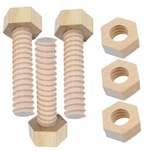 Stress-Muttern und -Schrauben, 3-teilig/Set, Holzspielzeug für Ergotherapie, Lernspielzeug, DIY-Schraubenspielzeug für Kleinkinder von 1–3 Jahren, Kinder, Babys, Vorschulkinder, Stress-Mutter, Er Stress-Muttern und -Schrauben, 3-teilig/Set, Holzspielzeug für Ergotherapie, Lernspielzeug, DIY-Schraubenspielzeug für Kleinkinder von 1–3 Jahren, Kinder, Babys, Vorschulkinder, Stress-Mutter, Er von SunaOmni