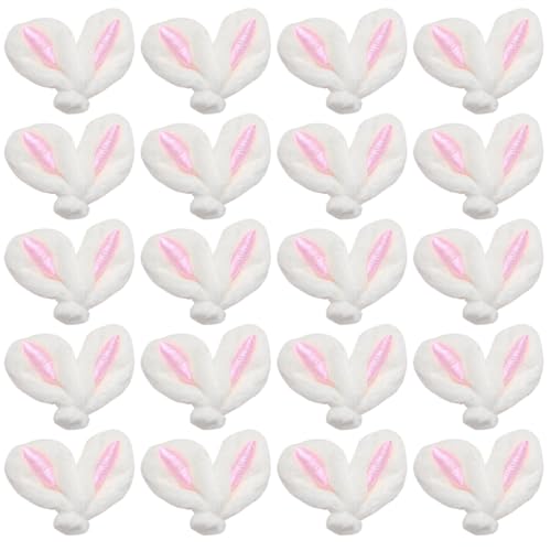 SunaOmni 20 Stück Hasenohren, 4 x 3 cm, weiche Hasenohren aus Filz, süße Osterhasenohren, DIY-Tierohr-Stirnbänder, Mini-Hasenohr-Ornament zum Basteln, Haarspangen, Osterhasenohren SunaOmni 20 Stück Hasenohren, 4 x 3 cm, weiche Hasenohren aus Filz, süße Osterhasenohren, DIY-Tierohr-Stirnbänder, Mini-Hasenohr-Ornament zum Basteln, Haarspangen, Osterhasenohren von SunaOmni