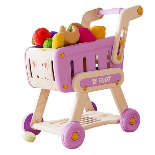 SunaOmni Einkaufswagen für Kinder, großer Einkaufswagen für Kleinkinder, sicheres -Set für Kinder mit 13 zufällig ausgewählten Obst- und Gemüsesorten, pädagogisches Spielzeug für Lebensmittel SunaOmni Einkaufswagen für Kinder, großer Einkaufswagen für Kleinkinder, sicheres -Set für Kinder mit 13 zufällig ausgewählten Obst- und Gemüsesorten, pädagogisches Spielzeug für Lebensmittel von SunaOmni