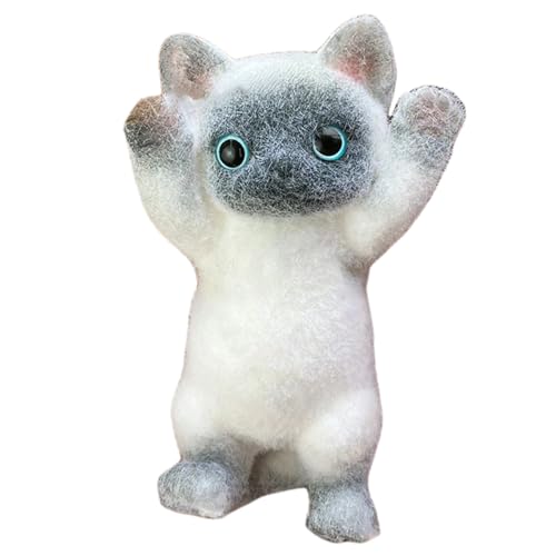 SunaOmni Katzen-Zappelspielzeug, 20, 3 x 10, 2 cm, süßes Katzen-Sensory-Spielzeug, realistisches 3D-Stressabbau-Spielzeug, weiches Kawaii-Kätzchen-Zappel-Quetschspielzeug, kreative Geschenke für Kind SunaOmni Katzen-Zappelspielzeug, 20, 3 x 10, 2 cm, süßes Katzen-Sensory-Spielzeug, realistisches 3D-Stressabbau-Spielzeug, weiches Kawaii-Kätzchen-Zappel-Quetschspielzeug, kreative Geschenke für Kind von SunaOmni