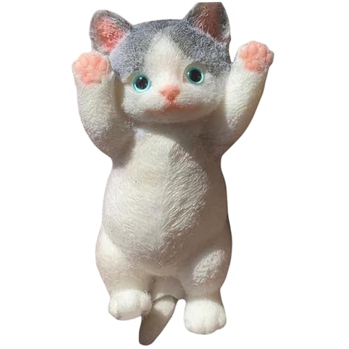 SunaOmni Katzen-Zappelspielzeug, 20, 3 x 10, 2 cm, süßes Katzen-Sensory-Spielzeug, realistisches 3D-Stressabbau-Spielzeug, weiches Kawaii-Kätzchen-Zappel-Quetschspielzeug, kreative Geschenke für Kind SunaOmni Katzen-Zappelspielzeug, 20, 3 x 10, 2 cm, süßes Katzen-Sensory-Spielzeug, realistisches 3D-Stressabbau-Spielzeug, weiches Kawaii-Kätzchen-Zappel-Quetschspielzeug, kreative Geschenke für Kind von SunaOmni