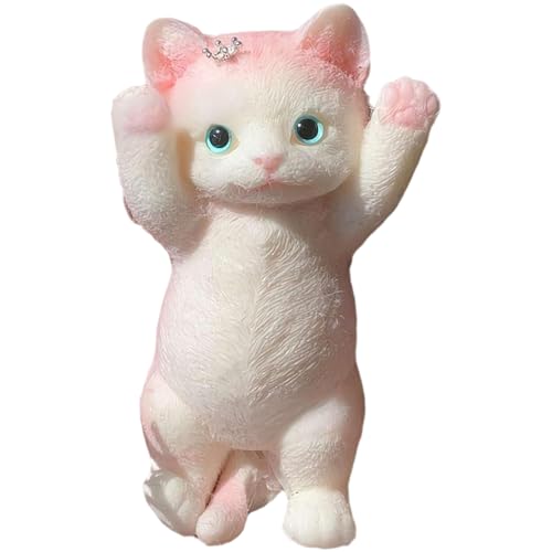 SunaOmni Katzen-Zappelspielzeug, 20, 3 x 10, 2 cm, süßes Katzen-Sensory-Spielzeug, realistisches 3D-Stressabbau-Spielzeug, weiches Kawaii-Kätzchen-Zappel-Quetschspielzeug, kreative Geschenke für Kind SunaOmni Katzen-Zappelspielzeug, 20, 3 x 10, 2 cm, süßes Katzen-Sensory-Spielzeug, realistisches 3D-Stressabbau-Spielzeug, weiches Kawaii-Kätzchen-Zappel-Quetschspielzeug, kreative Geschenke für Kind von SunaOmni