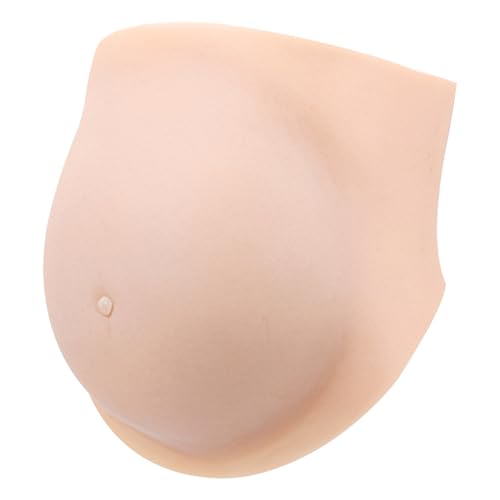 SunaOmni Künstlicher Babybauch aus Silikon, hautloser Bauch, realistische Schwangerschafts-Requisite für Filme, Fernsehserien, Parodie-Kostüme und Cosplay, künstlicher Babybauch für 4–5 Monate SunaOmni Künstlicher Babybauch aus Silikon, hautloser Bauch, realistische Schwangerschafts-Requisite für Filme, Fernsehserien, Parodie-Kostüme und Cosplay, künstlicher Babybauch für 4–5 Monate von SunaOmni