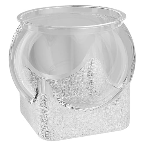 SunaOmni Plastikfischschale bruchsicher Plastik Clear Clear Fish Bowl Vase Robuster runder Behälter für hydroponische Pflanzer Mikrolandschafts -Office -Tischdekoration SunaOmni Plastikfischschale bruchsicher Plastik Clear Clear Fish Bowl Vase Robuster runder Behälter für hydroponische Pflanzer Mikrolandschafts -Office -Tischdekoration von SunaOmni