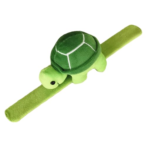 SunaOmni Tier-Schlagarmbänder für Kinder und Erwachsene, Plüsch-Schlagarmband in Schildkrötenform, gefüllt mit PP-Baumwolle für Partys, Geschenk-Schlagarmbänder, Stofftier- SunaOmni Tier-Schlagarmbänder für Kinder und Erwachsene, Plüsch-Schlagarmband in Schildkrötenform, gefüllt mit PP-Baumwolle für Partys, Geschenk-Schlagarmbänder, Stofftier- von SunaOmni