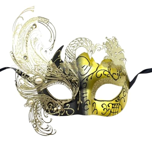 Sunfashion Karneval Maske Maskerade Maske Damen Maskenball Damen Maske Erogenous Karneval Damen Frauen Maskerade Maske Damen Schwarz Venezianische Maske Tanz Party Maske Venezianisch Silber Maskerade von Sunfashion