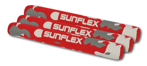 Sunflex® Tauchstäbe Camo red 3er Set | Tauchspielzeug für Pool und Schwimmbad | Stehen perfekt senkrecht im Wasser | sehr weich | langlebig & für Jede Altersgruppe von Sunflex