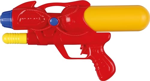 Sunflex® Wasserspritzpistole Bubble Rot | Water Gun für Kinder und Erwachsene | Wasserpistole mit Pump-Funktion | Wasserspaß | Reichweite ca. 6 Meter & 200ml Spielzeug für Sommer Pool Garten von Sunflex