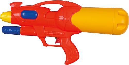 Sunflex® Wasserspritzpistole Drop Orange | Water Gun für Kinder & Erwachsene | Wasserpistole mit Pump-Funktion | Wasserspaß Wasserblaster |Reichweite ca. 8 Meter & 780ml Spielzeug | Sommer Pool Garten von Sunflex
