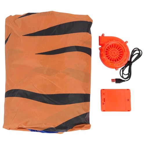 Sunicon Aufblasbares Tigerkostüm, Tigerkostüm für Erwachsene, Karnevalsparty, Tigerkostüm, lustige Rollenspielparty für Männer und Frauen von Sunicon