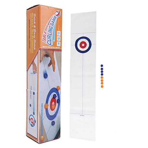 Sunicon Foldable Tabletop Curling -Spiel tragbare Kinder für Erwachsene Party Curling Ball Game Toy für Kinder und Erwachsene 47 Zoll - Einfach zu errichten Desktop Innen im Sunicon Foldable Tabletop Curling -Spiel tragbare Kinder für Erwachsene Party Curling Ball Game Toy für Kinder und Erwachsene 47 Zoll - Einfach zu errichten Desktop Innen im von Sunicon