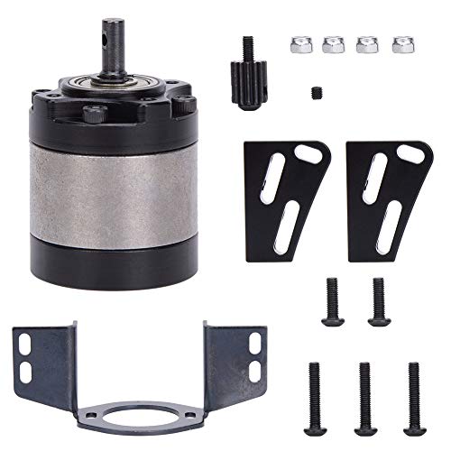 Sunicon RC Auto Zubehör, Metall 1/5 Planeten Getriebe mit Zahnrad Zubehör für D90 1/10 Maßstab RC Raupen Auto Sunicon RC Auto Zubehör, Metall 1/5 Planeten Getriebe mit Zahnrad Zubehör für D90 1/10 Maßstab RC Raupen Auto von Sunicon