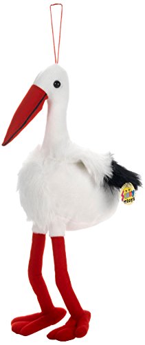 Sunny Toys 35613 - Plüsch Storch mit Hänger, Circa 50 cm von Sunny Toys