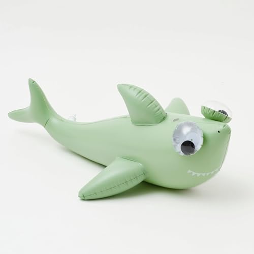 Sunnylife - Aufblasbarer Regner - Shark Tribe, Khaki Sunnylife - Aufblasbarer Regner - Shark Tribe, Khaki von SunnyLIFE