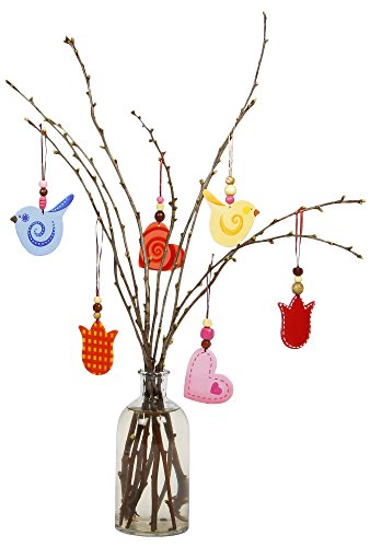 Sunnysue 101-10 - Holzanhänger Frühling, 6-er Set Sunnysue 101-10 - Holzanhänger Frühling, 6-er Set von Sunnysue
