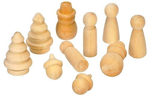Sunnysue 103-10 3D-Weihnachtsset, 10-TLG, Natur Sunnysue 103-10 3D-Weihnachtsset, 10-TLG, Natur von Sunnysue