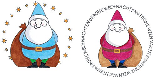 Sunnysue 200-75 Stempel Riesenstempel Wichtel, 2er Set von Sunnysue