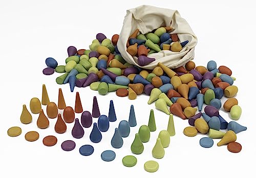 Sunnysue 400-44 Loose Parts Regenbogen-Legeteile, 256-tlg, bunt Sunnysue 400-44 Loose Parts Regenbogen-Legeteile, 256-tlg, bunt von Sunnysue
