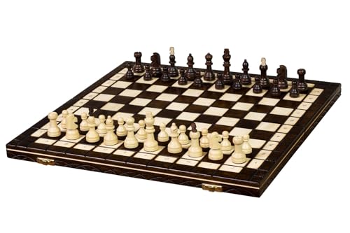 Sunrise Chess & Games - Capablanca Schachspiel, Herausforderung für Schachspieler, mit Zusatzfiguren von Sunrise Chess & Games