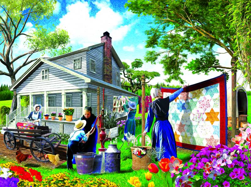 SunsOut Afternoon Chores 1000 Teile Puzzle Sunsout-42352 von SunsOut