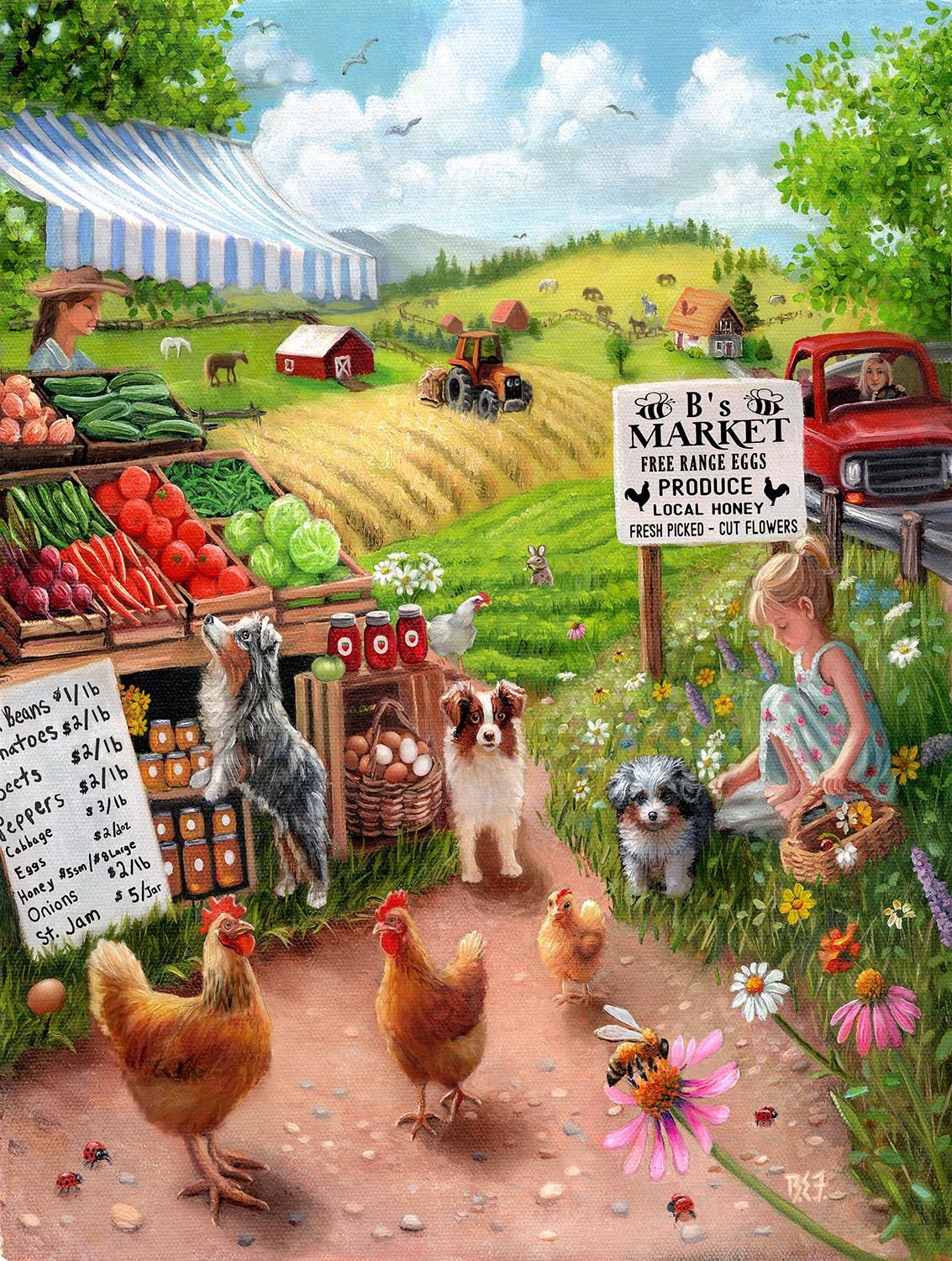 SunsOut B's Markt 500 Teile Puzzle Sunsout-37045 SunsOut B's Markt 500 Teile Puzzle Sunsout-37045 von SunsOut