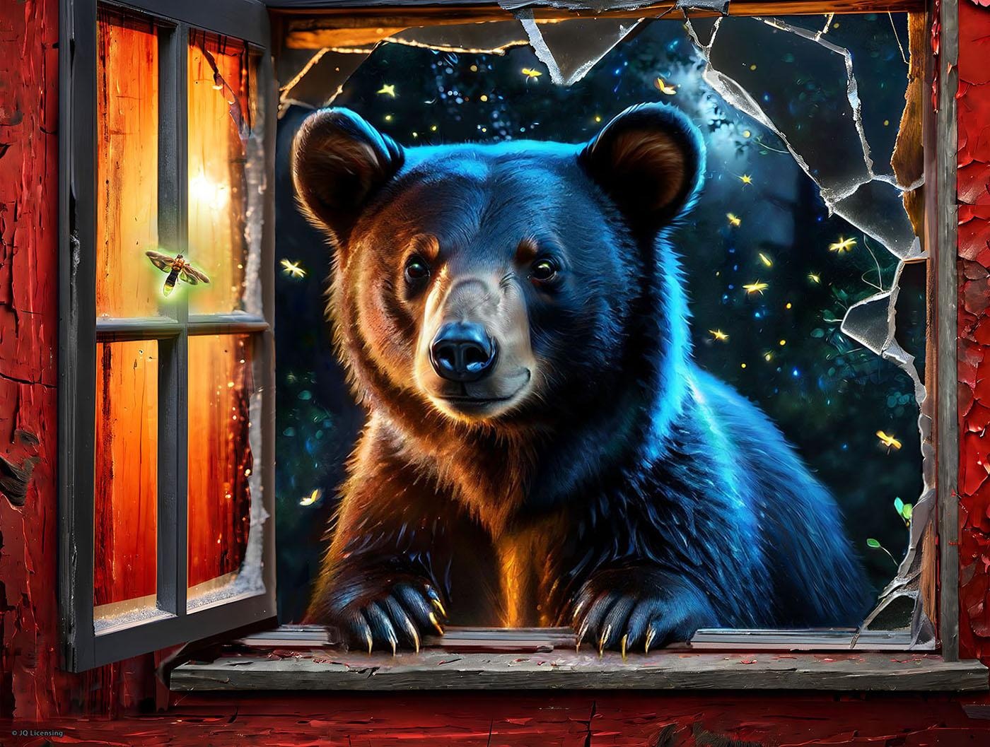 SunsOut Bär und Glühwürmchen 500 Teile Puzzle Sunsout-71824 SunsOut Bär und Glühwürmchen 500 Teile Puzzle Sunsout-71824 von SunsOut