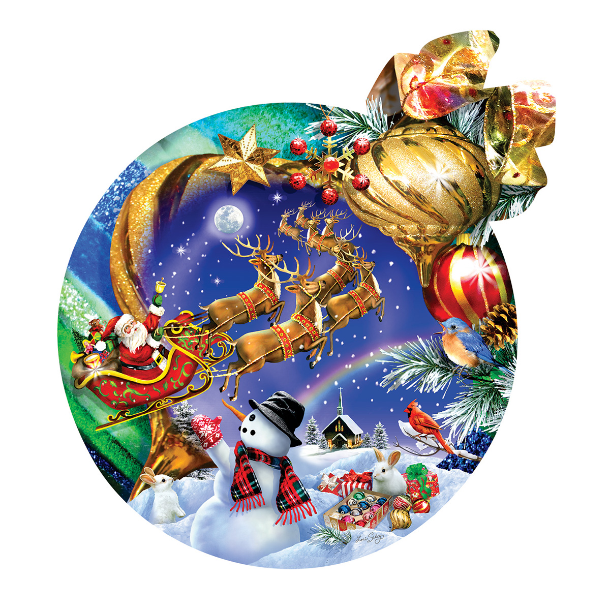 SunsOut Christmas Ornament 750 Teile Puzzle Sunsout-95070 SunsOut Christmas Ornament 750 Teile Puzzle Sunsout-95070 von SunsOut