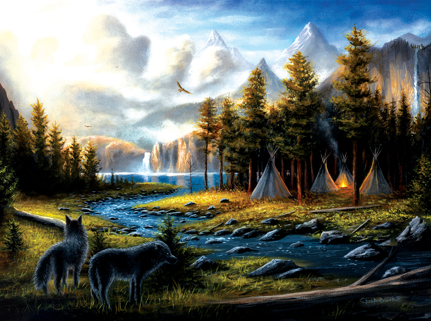 SunsOut Chuck Black - Living Wild 1000 Teile Puzzle Sunsout-55176 SunsOut Chuck Black - Living Wild 1000 Teile Puzzle Sunsout-55176 von SunsOut