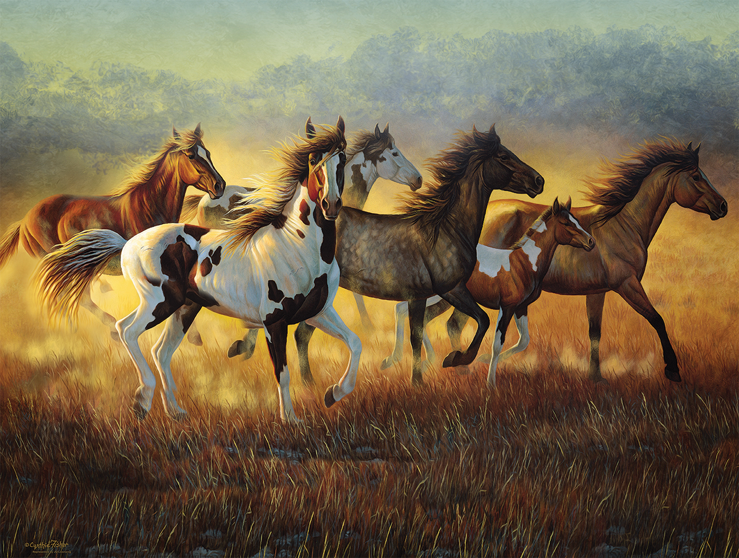 SunsOut Cynthia Fisher - Running with the Wind 500 Teile Puzzle Sunsout-70936 SunsOut Cynthia Fisher - Running with the Wind 500 Teile Puzzle Sunsout-70936 von SunsOut
